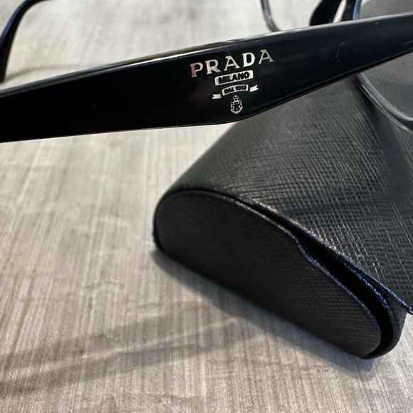 GUC Prada Eyewear Frames PR 15-VP in Black/Gray (with Rx lens) - Picture 3 of 5